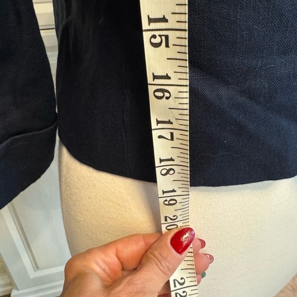 Navy Blue Women's Jacket - Picture 3 of 4